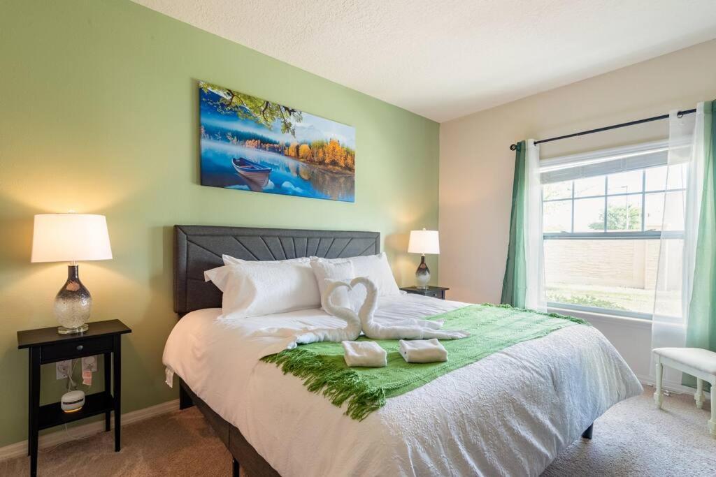 Super Comfy And Spacious 3 Bedroom 10 Minutes From Disney, With Major Shopping 4 Minutes Away Kissimmee Ngoại thất bức ảnh